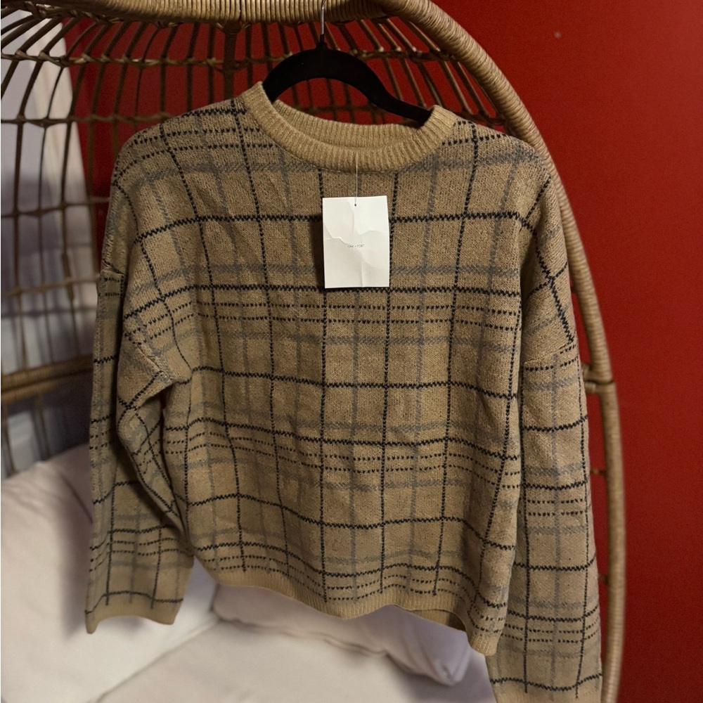 Plaid Sweater